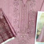 3-Piece Lawn Suit with Dupatta – Front Embroidery & Back Printed Design | Premium Fabric | 1007