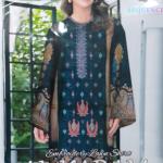 3-Piece Lawn Suit with Dupatta – Front Embroidery & Back Printed Design | Premium Fabric | 1019