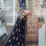 3-Piece Lawn Suit with Dupatta – Front Embroidery & Back Printed Design | Premium Fabric | 1017