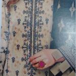 3-Piece Lawn Suit with Dupatta – Front Embroidery & Back Printed Design | Premium Fabric | 1017