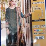 3-Piece Lawn Suit with Dupatta – Front Embroidery & Back Printed Design | Premium Fabric | 1034