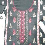 3-Piece Lawn Suit with Dupatta – Front Embroidery & Back Printed Design | Premium Fabric | 1033