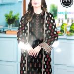 3-Piece Lawn Suit with Dupatta – Front Embroidery & Back Printed Design | Premium Fabric | 1033