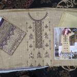 3-Piece Lawn Suit with Dupatta – Front Embroidery & Back Printed Design | Premium Fabric | 1031