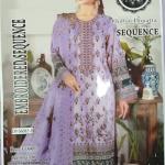 3-Piece Lawn Suit with Dupatta – Front Embroidery & Back Printed Design | Premium Fabric | 1029