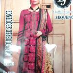 3-Piece Lawn Suit with Dupatta – Front Embroidery & Back Printed Design | Premium Fabric | 1022