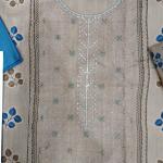 3-Piece Lawn Suit with Dupatta – Front Embroidery & Back Printed Design | Premium Fabric | 1026