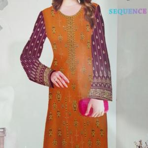 3-Piece Lawn Suit with Dupatta – Front Embroidery & Back Printed Design | Premium Fabric | 1056