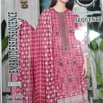 3-Piece Lawn Suit with Dupatta – Front Embroidery & Back Printed Design | Premium Fabric | 1051