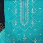 3-Piece Lawn Suit with Dupatta – Front Embroidery & Back Printed Design | Premium Fabric | 1061