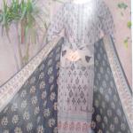 3-Piece Lawn Suit with Dupatta – Front Embroidery & Back Printed Design | Premium Fabric | 1040