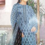 3-Piece Lawn Suit with Dupatta – Front Embroidery & Back Printed Design | Premium Fabric | 1038